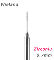 Freza Wieland Select Zirconiu 0.7mm