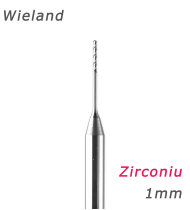 Freza Wieland Select Zirconiu 1mm